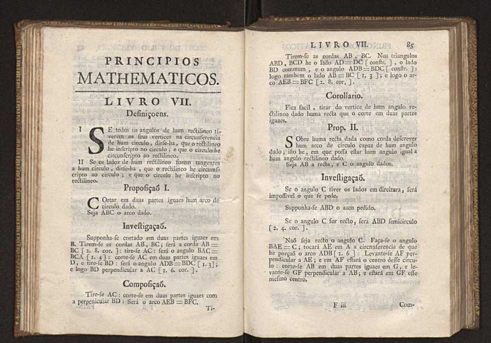 Principios mathematicos para instruca dos alumnos do Collegio de So Lucas, da Real Casa Pia do Castello de Sa Jorge ... 47