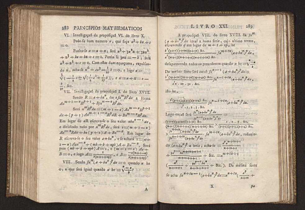Principios mathematicos para instruca dos alumnos do Collegio de So Lucas, da Real Casa Pia do Castello de Sa Jorge ... 149