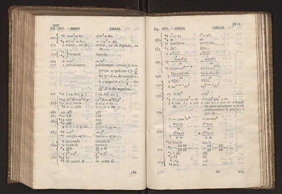 Principios mathematicos para instruca dos alumnos do Collegio de So Lucas, da Real Casa Pia do Castello de Sa Jorge ... 161