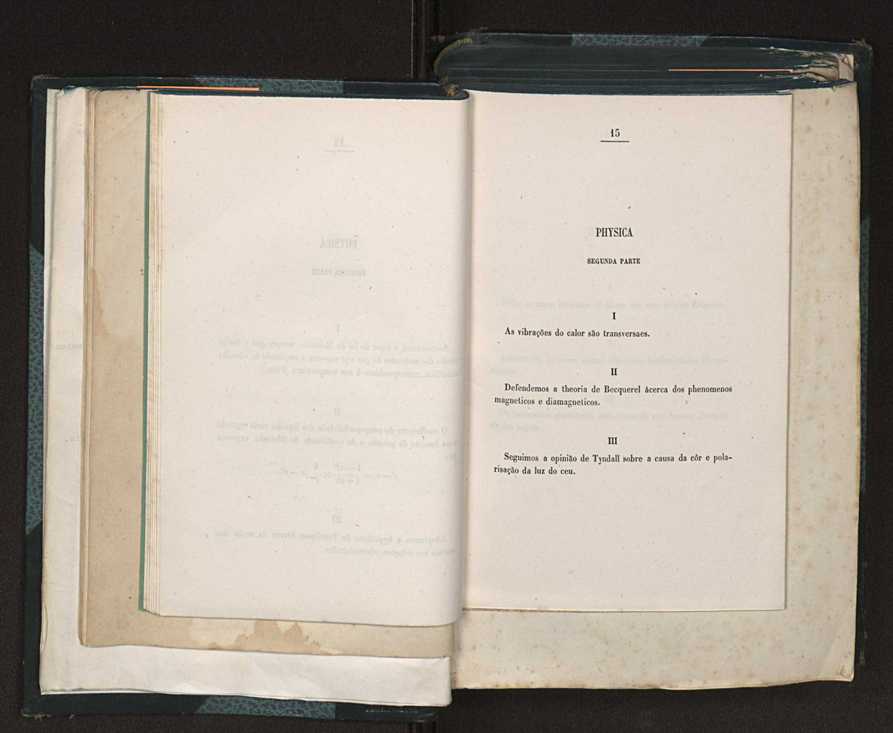 Theses de philosophia natural:que sob a presidencia do... Doutor Jacintho Antonio de Sousa 9