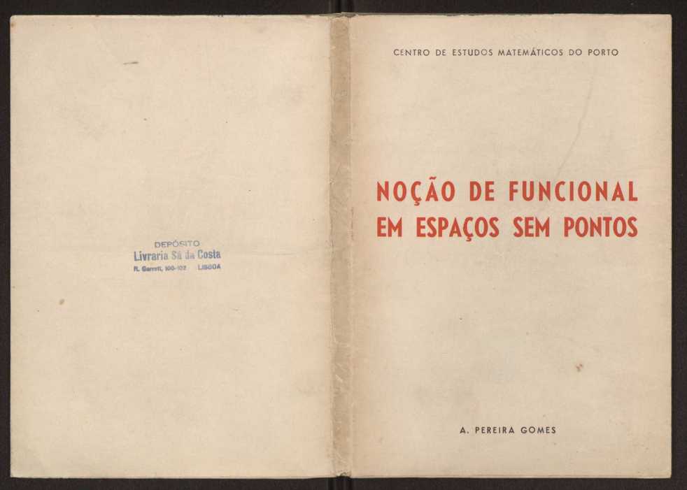 Introduo ao estudo duma noo de funcional em espaos sem pontos 1