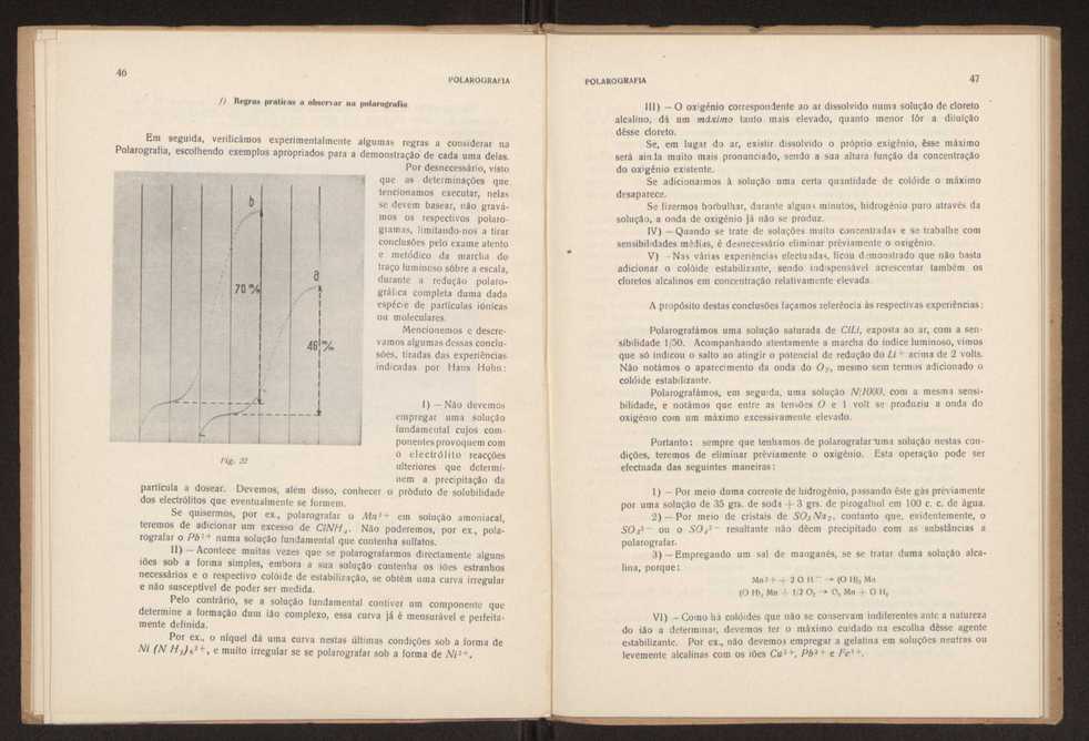 Polarografia:anlises polarogrficas qualitativas e quantitativas aplicadas a solues mais ou menos complexas 25