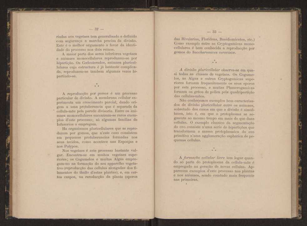 Oreino dos protistas:apreciao da legitimidade d'esta hypothese na classificao dos seres organicos 18