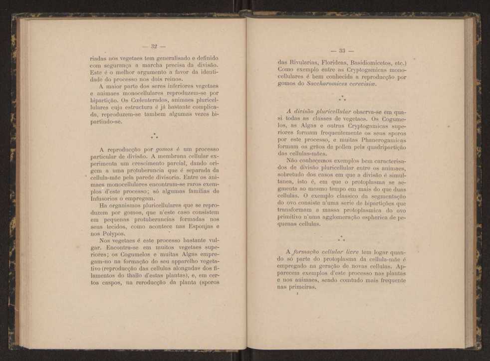 Oreino dos protistas:apreciao da legitimidade d'esta hypothese na classificao dos seres organicos 18