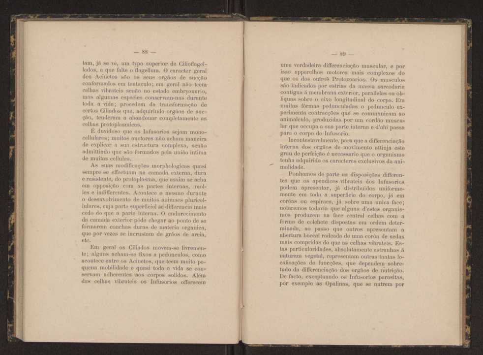 Oreino dos protistas:apreciao da legitimidade d'esta hypothese na classificao dos seres organicos 46