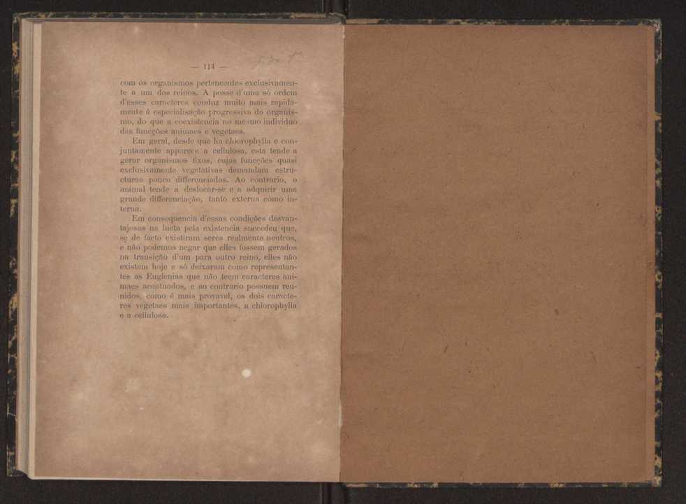 Oreino dos protistas:apreciao da legitimidade d'esta hypothese na classificao dos seres organicos 59