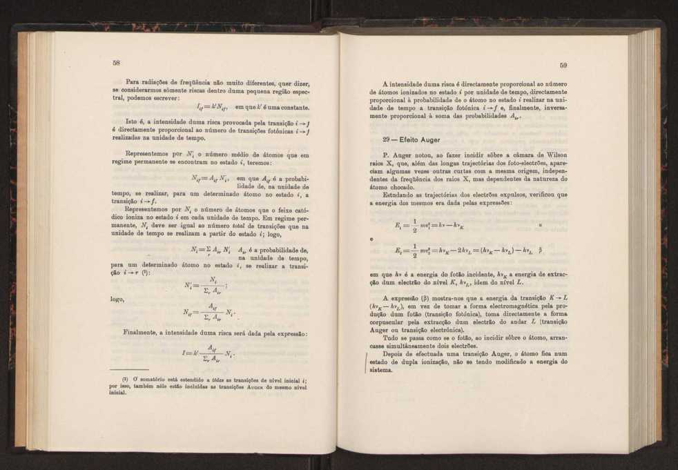 Estudo das riscas satlites de L? do ouro 41