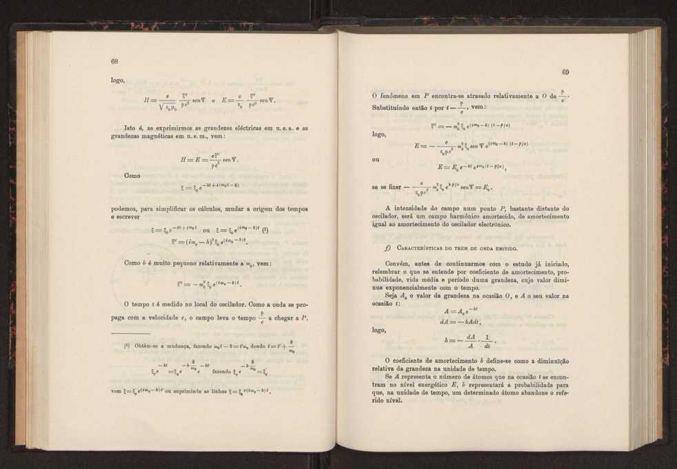 Estudo das riscas satlites de L? do ouro 46