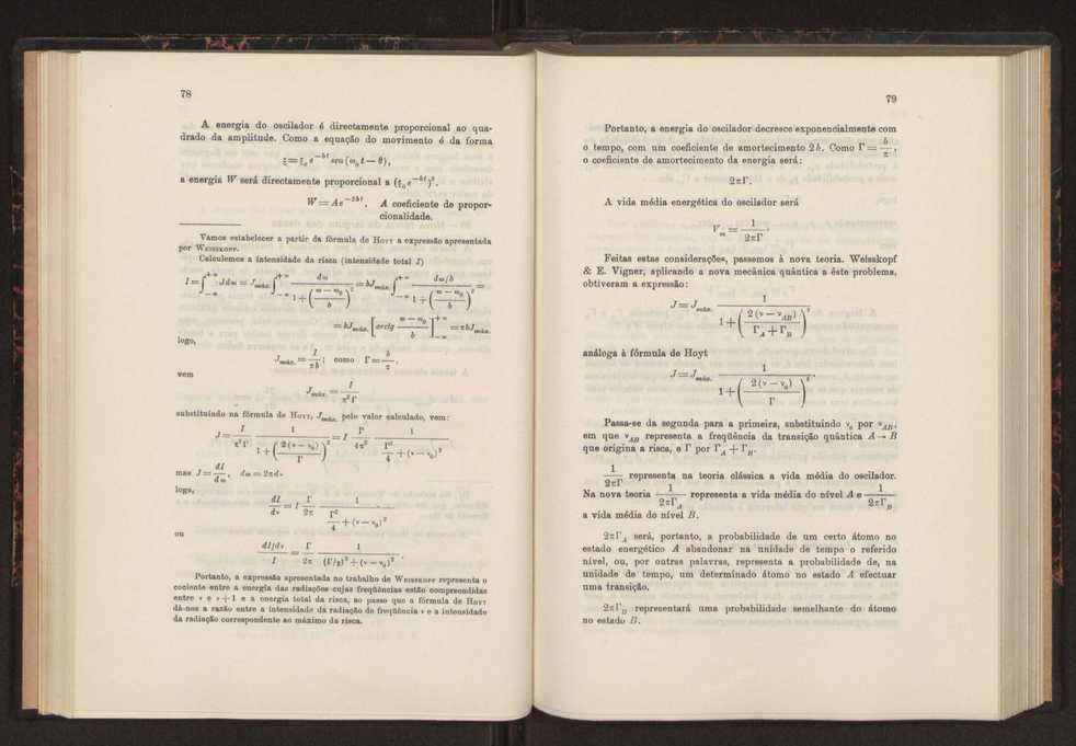 Estudo das riscas satlites de L? do ouro 51