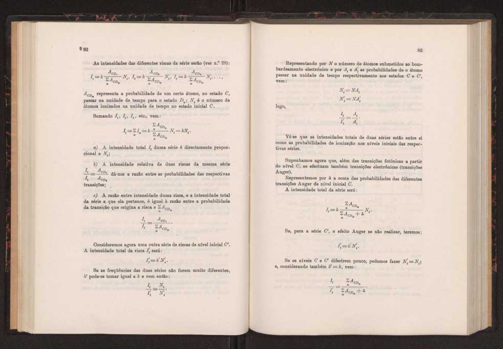 Estudo das riscas satlites de L? do ouro 53