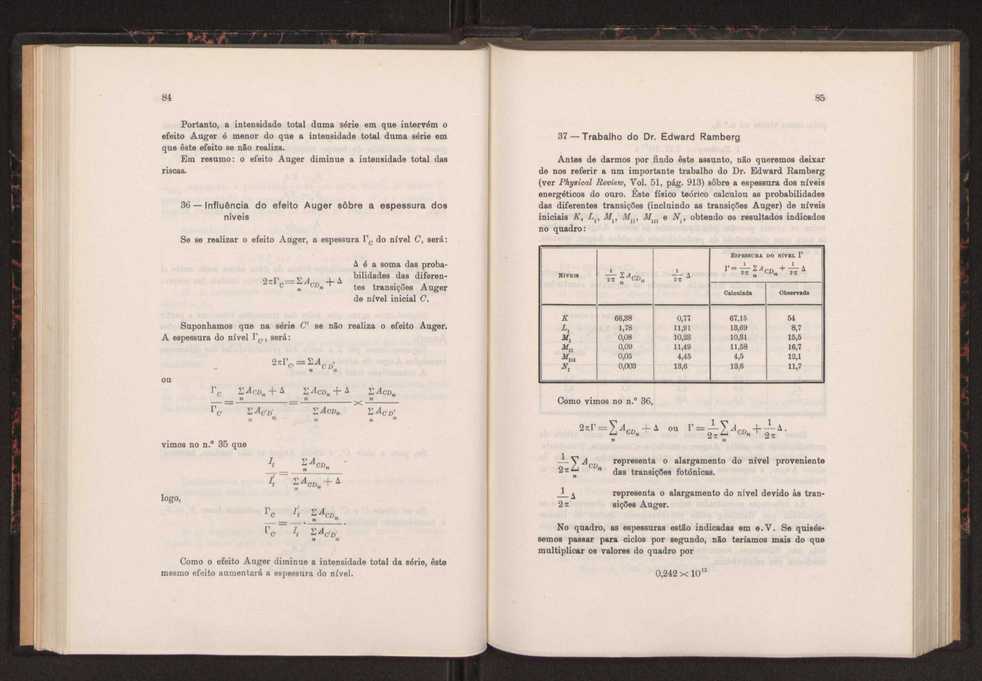 Estudo das riscas satlites de L? do ouro 54