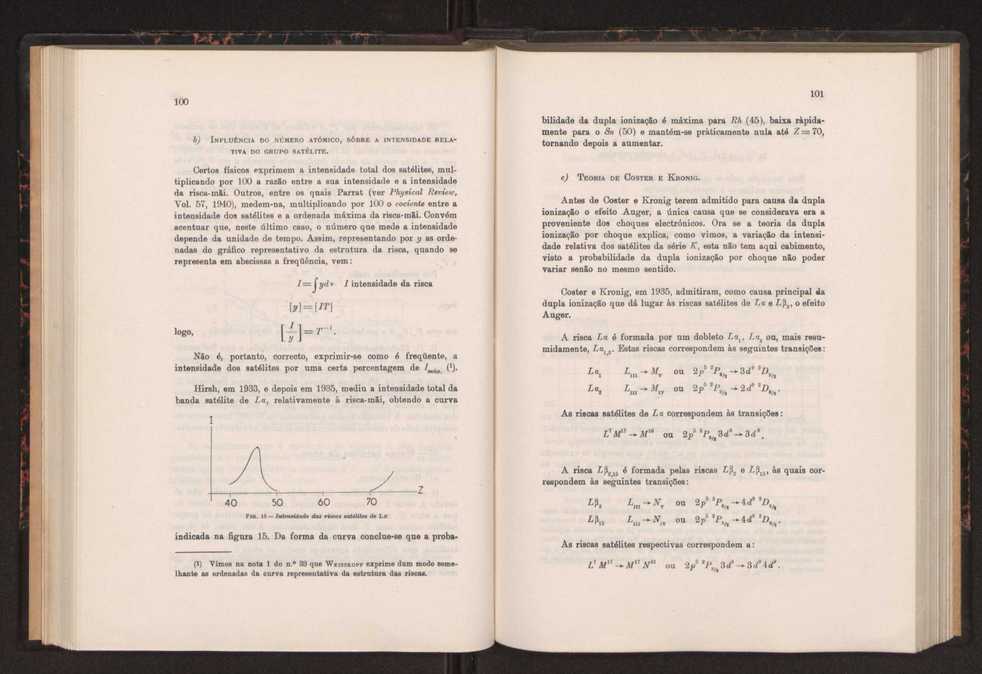 Estudo das riscas satlites de L? do ouro 62