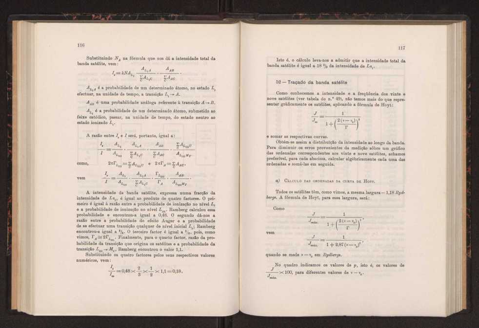 Estudo das riscas satlites de L? do ouro 70