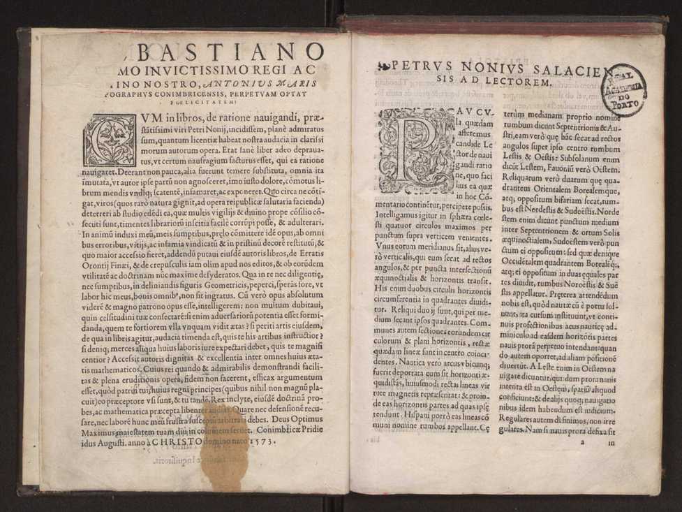 Petri Nonii Salaciensis de arte atque ratione navigandi libri duo. Eiusdem in theoricas planetarum Georgij Purbachij annotationes, & in problema mechanicum Aristotelis de motu navigij ex remis annotatio una. Eiusdem de erratis Orontij Finoei liber unus. Eiusdem de crepusculis lib. I cum libello Allacen de causis crepusculorumDe arte atque ratione navigandi libri duo 5