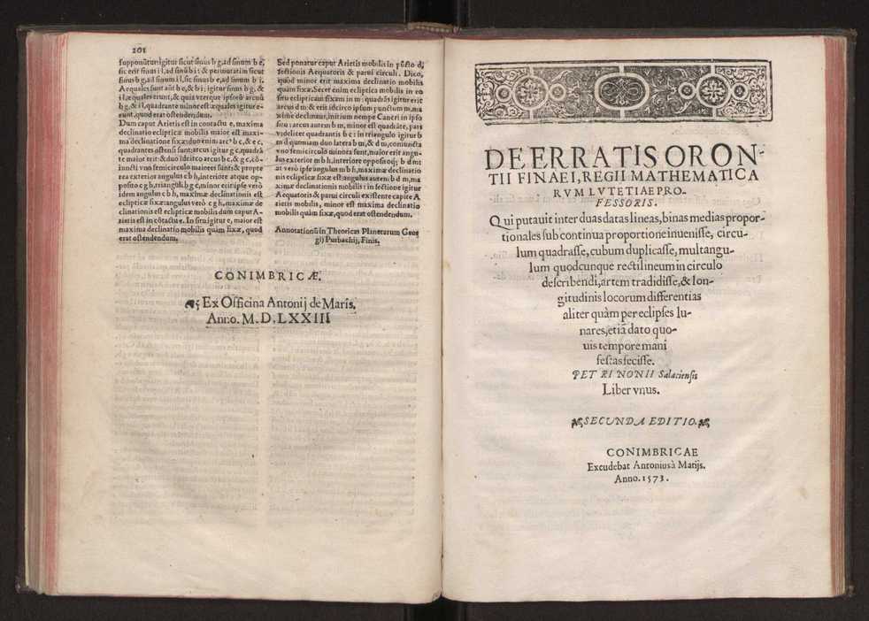 Petri Nonii Salaciensis de arte atque ratione navigandi libri duo. Eiusdem in theoricas planetarum Georgij Purbachij annotationes, & in problema mechanicum Aristotelis de motu navigij ex remis annotatio una. Eiusdem de erratis Orontij Finoei liber unus. Eiusdem de crepusculis lib. I cum libello Allacen de causis crepusculorumDe arte atque ratione navigandi libri duo 109