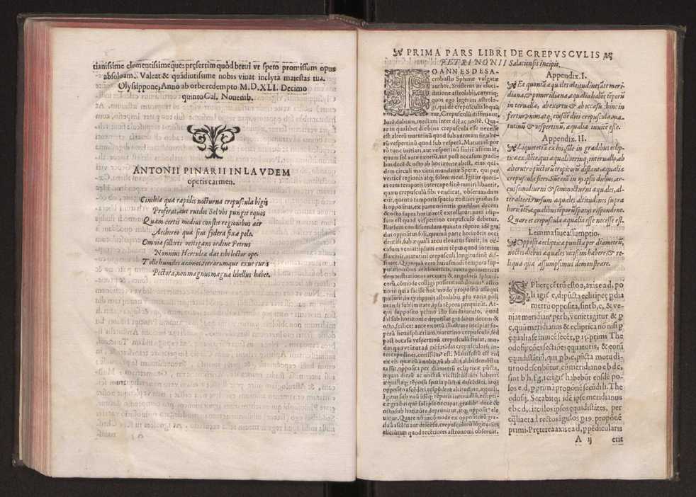 Petri Nonii Salaciensis de arte atque ratione navigandi libri duo. Eiusdem in theoricas planetarum Georgij Purbachij annotationes, & in problema mechanicum Aristotelis de motu navigij ex remis annotatio una. Eiusdem de erratis Orontij Finoei liber unus. Eiusdem de crepusculis lib. I cum libello Allacen de causis crepusculorumDe arte atque ratione navigandi libri duo 140