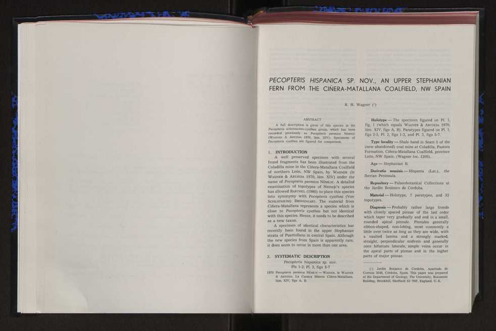 Anais da Faculdade de Cincias : supplement to volume 64 (1983) : special volume in honour of Wenceslau de Lima, palaeobotanist and statesman (1858-1919) 14