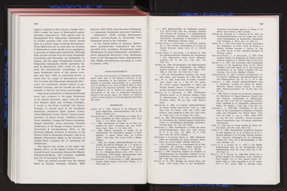 Anais da Faculdade de Cincias : supplement to volume 64 (1983) : special volume in honour of Wenceslau de Lima, palaeobotanist and statesman (1858-1919) 325