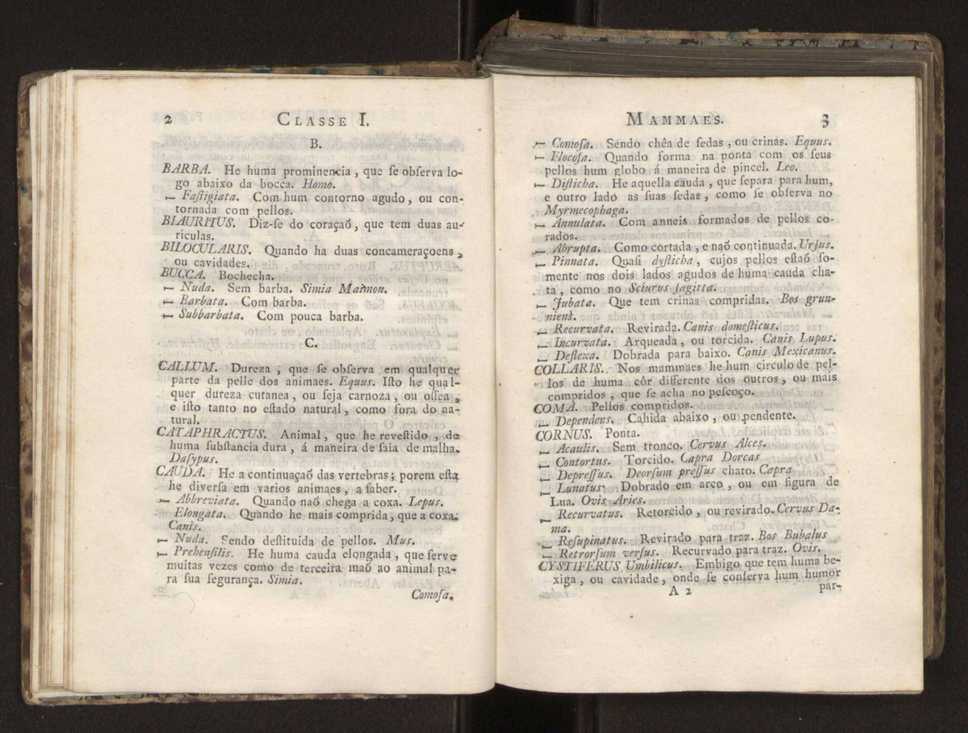 Diccionario dos termos technicos de historia natural extrahidos das obras de Linno ...:Memoria sobre a utilidade dos jardins botanicos 25