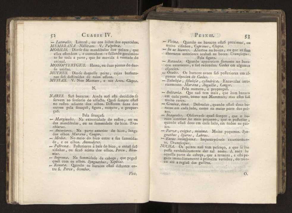 Diccionario dos termos technicos de historia natural extrahidos das obras de Linno ...:Memoria sobre a utilidade dos jardins botanicos 50
