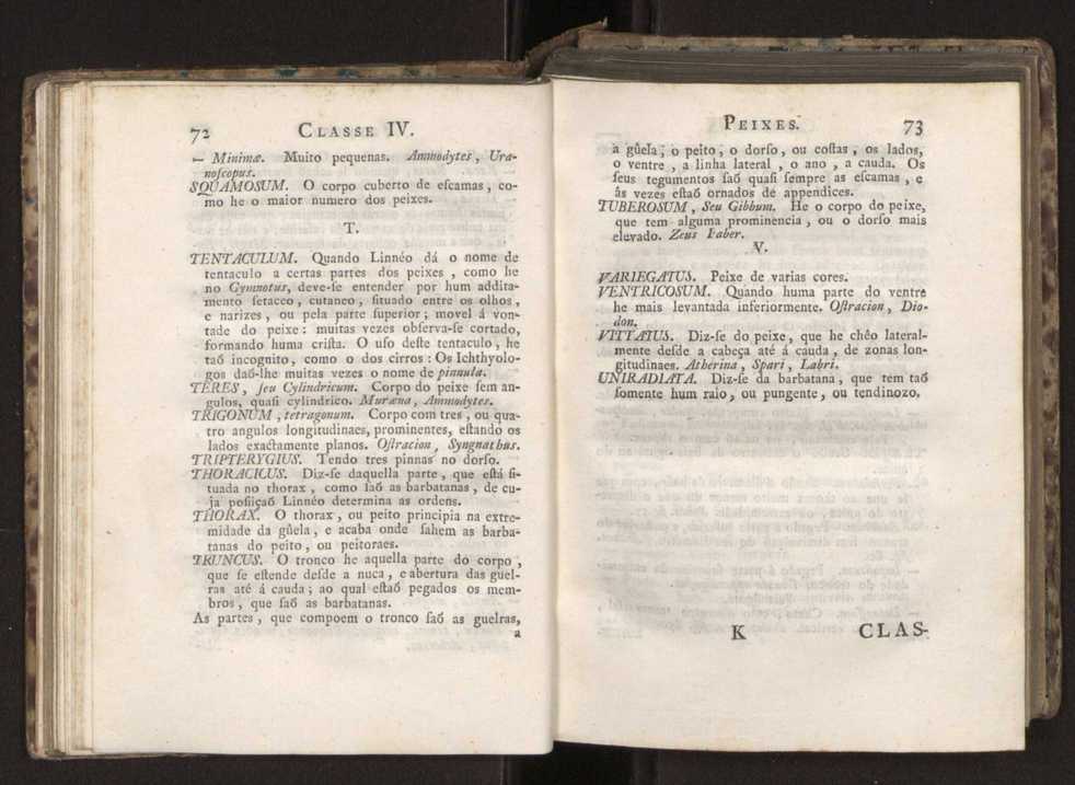 Diccionario dos termos technicos de historia natural extrahidos das obras de Linno ...:Memoria sobre a utilidade dos jardins botanicos 60
