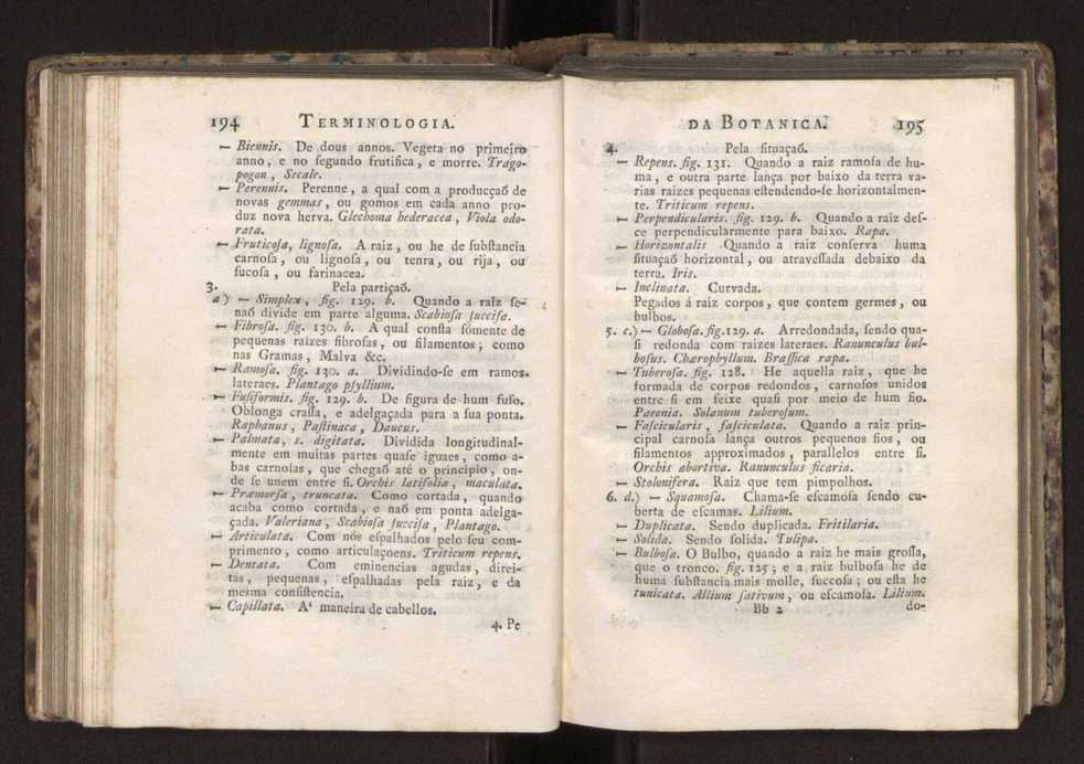 Diccionario dos termos technicos de historia natural extrahidos das obras de Linno ...:Memoria sobre a utilidade dos jardins botanicos 121