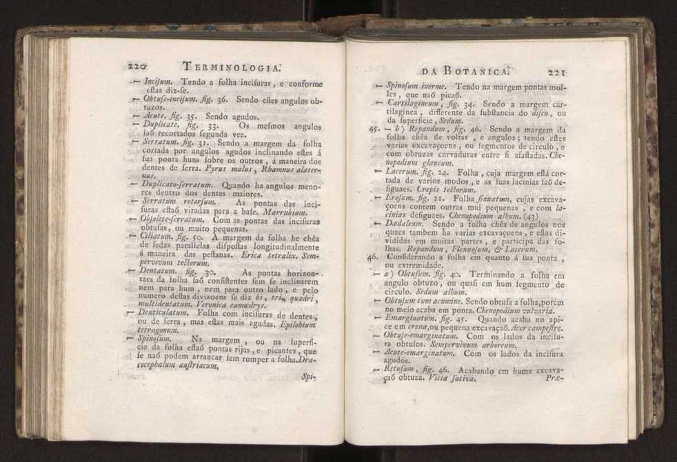 Diccionario dos termos technicos de historia natural extrahidos das obras de Linno ...:Memoria sobre a utilidade dos jardins botanicos 134
