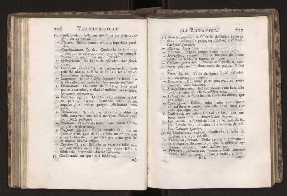 Diccionario dos termos technicos de historia natural extrahidos das obras de Linno ...:Memoria sobre a utilidade dos jardins botanicos 137