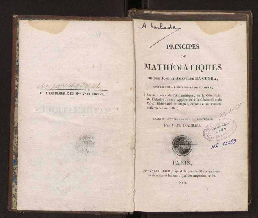 Principes de mathmatiques 3