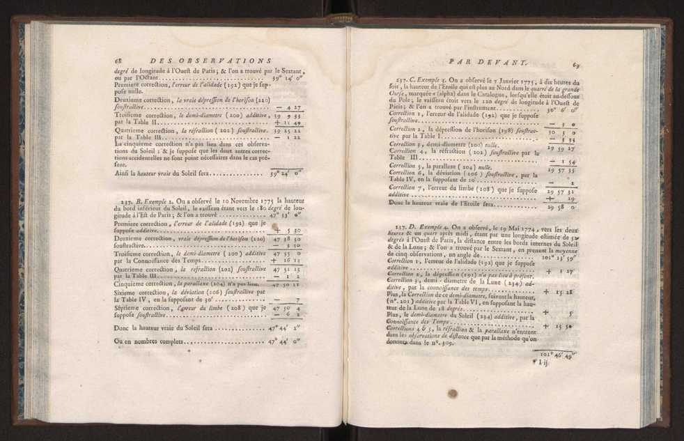 Description des octants et sextants anglois, ou quarts de cercle a reflection, avec la maniere de servir de ces instrumens, pour prendre toutes sortes de distances angulaires, tant sur mer que sur terre : pr�c�d�e d'un m�moire sur une nouvelle construction de ces instrumens; et suivie d'un appendix, contenant la description et les avantages d'un double-sextant nouveau 44