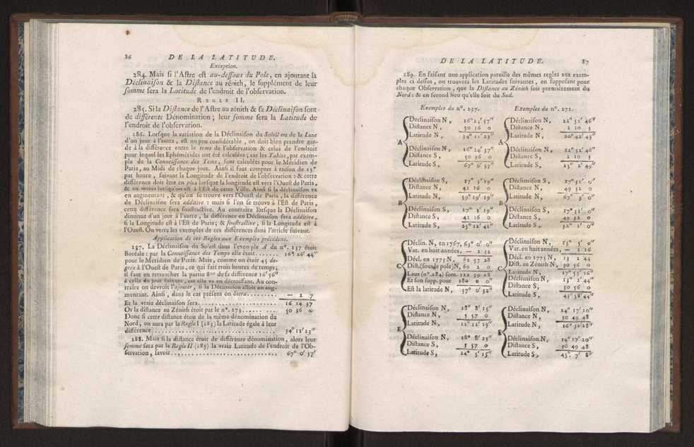 Description des octants et sextants anglois, ou quarts de cercle a reflection, avec la maniere de servir de ces instrumens, pour prendre toutes sortes de distances angulaires, tant sur mer que sur terre : prcde d'un mmoire sur une nouvelle construction de ces instrumens; et suivie d'un appendix, contenant la description et les avantages d'un double-sextant nouveau 53