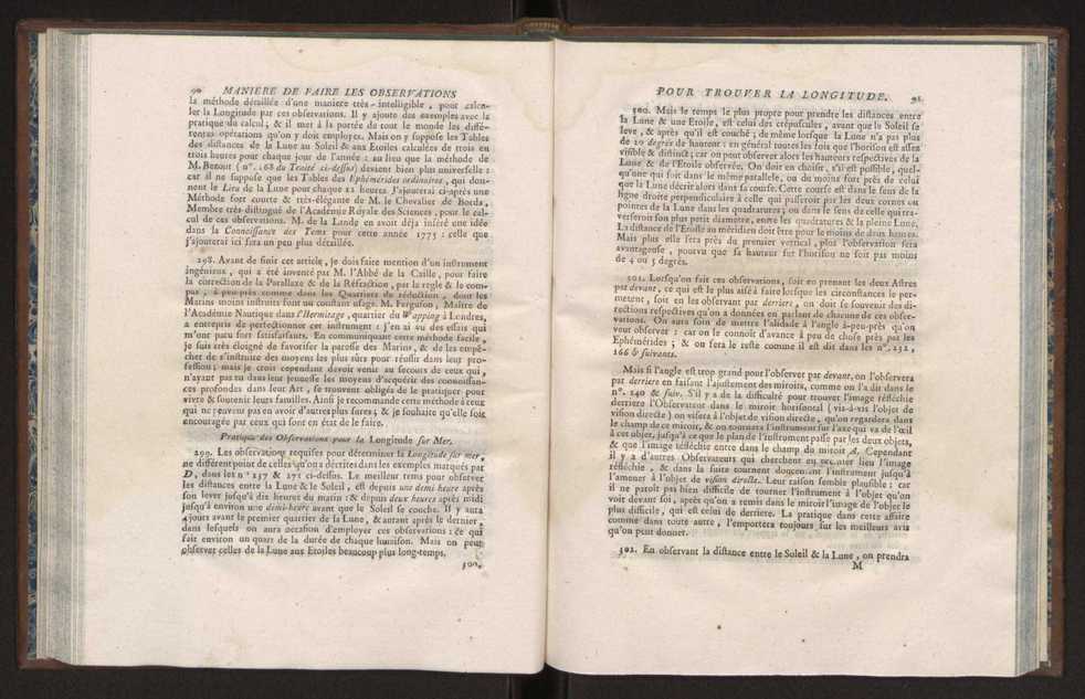 Description des octants et sextants anglois, ou quarts de cercle a reflection, avec la maniere de servir de ces instrumens, pour prendre toutes sortes de distances angulaires, tant sur mer que sur terre : prcde d'un mmoire sur une nouvelle construction de ces instrumens; et suivie d'un appendix, contenant la description et les avantages d'un double-sextant nouveau 55
