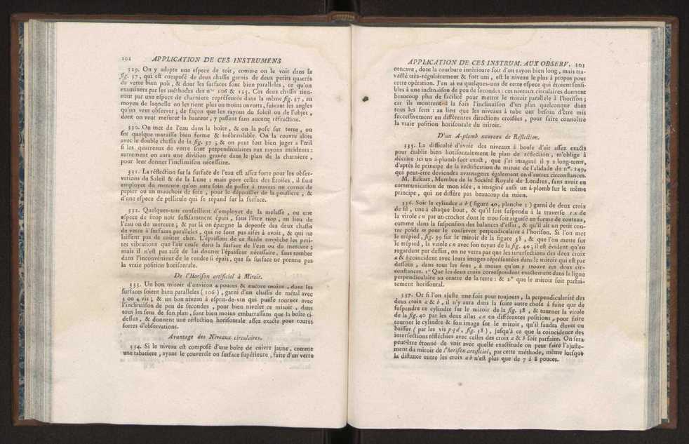 Description des octants et sextants anglois, ou quarts de cercle a reflection, avec la maniere de servir de ces instrumens, pour prendre toutes sortes de distances angulaires, tant sur mer que sur terre : prcde d'un mmoire sur une nouvelle construction de ces instrumens; et suivie d'un appendix, contenant la description et les avantages d'un double-sextant nouveau 60