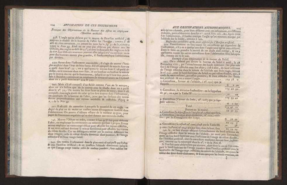 Description des octants et sextants anglois, ou quarts de cercle a reflection, avec la maniere de servir de ces instrumens, pour prendre toutes sortes de distances angulaires, tant sur mer que sur terre : pr�c�d�e d'un m�moire sur une nouvelle construction de ces instrumens; et suivie d'un appendix, contenant la description et les avantages d'un double-sextant nouveau 61