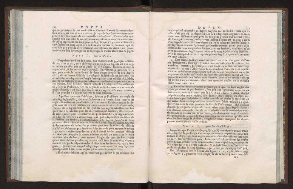 Description des octants et sextants anglois, ou quarts de cercle a reflection, avec la maniere de servir de ces instrumens, pour prendre toutes sortes de distances angulaires, tant sur mer que sur terre : prcde d'un mmoire sur une nouvelle construction de ces instrumens; et suivie d'un appendix, contenant la description et les avantages d'un double-sextant nouveau 75