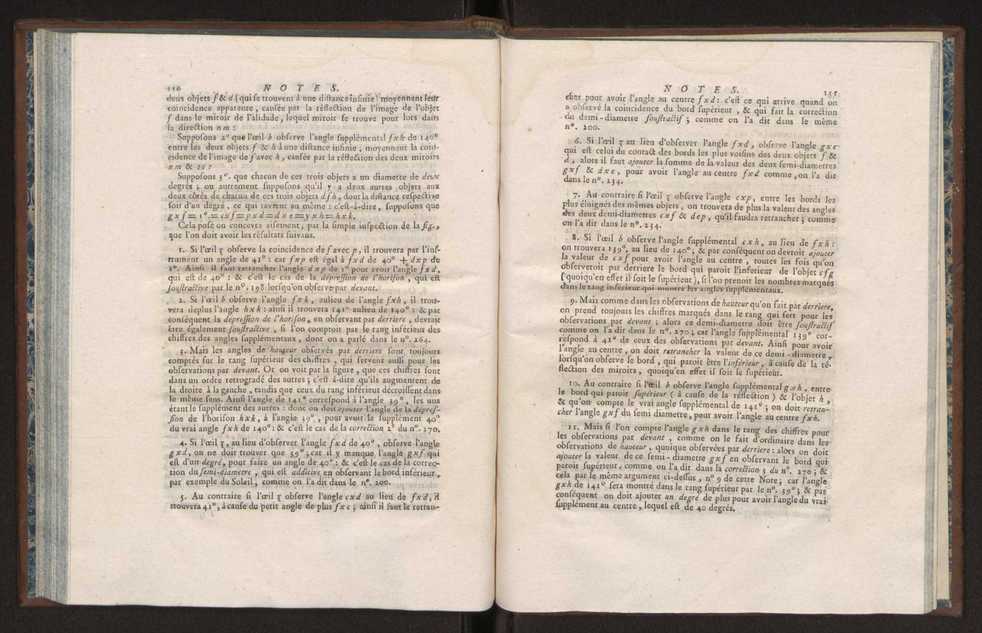 Description des octants et sextants anglois, ou quarts de cercle a reflection, avec la maniere de servir de ces instrumens, pour prendre toutes sortes de distances angulaires, tant sur mer que sur terre : prcde d'un mmoire sur une nouvelle construction de ces instrumens; et suivie d'un appendix, contenant la description et les avantages d'un double-sextant nouveau 84