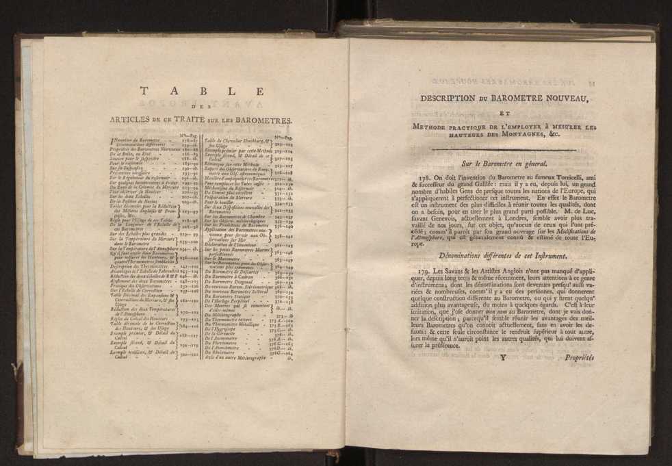 Description et usages des nouveaux barometres, pour msurer la hauteur des montagnes et la profondeur des mines, appartenants aux collections d'instrumens d'astronomie et de physique, faits  Londres en 1778 et 1779, par ordre de la cour d'Espagne, avec un prcis des barometres  grande chelle, et d'un mtorographe constant 5