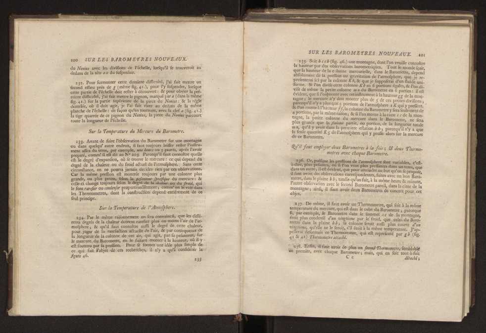 Description et usages des nouveaux barometres, pour msurer la hauteur des montagnes et la profondeur des mines, appartenants aux collections d'instrumens d'astronomie et de physique, faits  Londres en 1778 et 1779, par ordre de la cour d'Espagne, avec un prcis des barometres  grande chelle, et d'un mtorographe constant 13