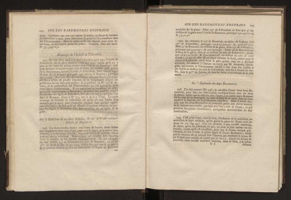 Description et usages des nouveaux barometres, pour msurer la hauteur des montagnes et la profondeur des mines, appartenants aux collections d'instrumens d'astronomie et de physique, faits  Londres en 1778 et 1779, par ordre de la cour d'Espagne, avec un prcis des barometres  grande chelle, et d'un mtorographe constant 15