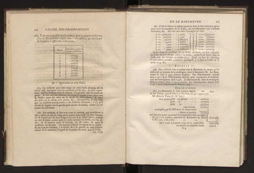 Description et usages des nouveaux barometres, pour msurer la hauteur des montagnes et la profondeur des mines, appartenants aux collections d'instrumens d'astronomie et de physique, faits  Londres en 1778 et 1779, par ordre de la cour d'Espagne, avec un prcis des barometres  grande chelle, et d'un mtorographe constant 21