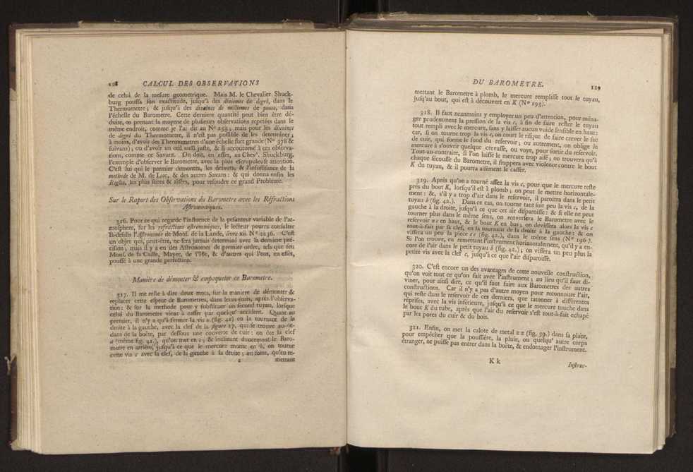 Description et usages des nouveaux barometres, pour msurer la hauteur des montagnes et la profondeur des mines, appartenants aux collections d'instrumens d'astronomie et de physique, faits  Londres en 1778 et 1779, par ordre de la cour d'Espagne, avec un prcis des barometres  grande chelle, et d'un mtorographe constant 27