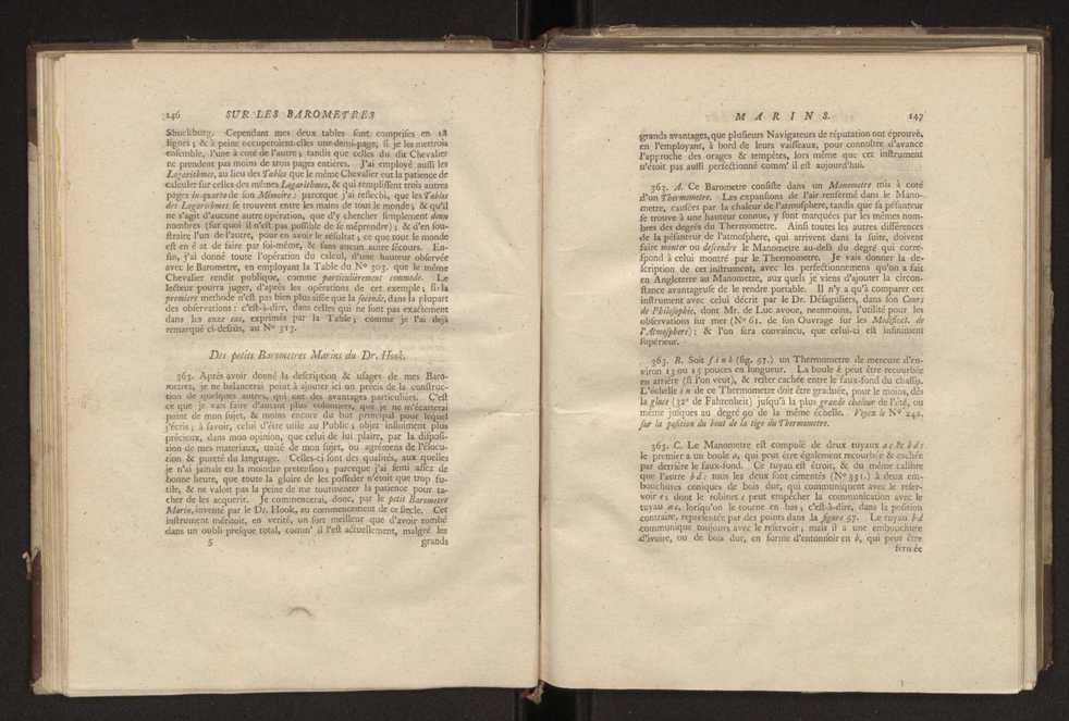 Description et usages des nouveaux barometres, pour msurer la hauteur des montagnes et la profondeur des mines, appartenants aux collections d'instrumens d'astronomie et de physique, faits  Londres en 1778 et 1779, par ordre de la cour d'Espagne, avec un prcis des barometres  grande chelle, et d'un mtorographe constant 36