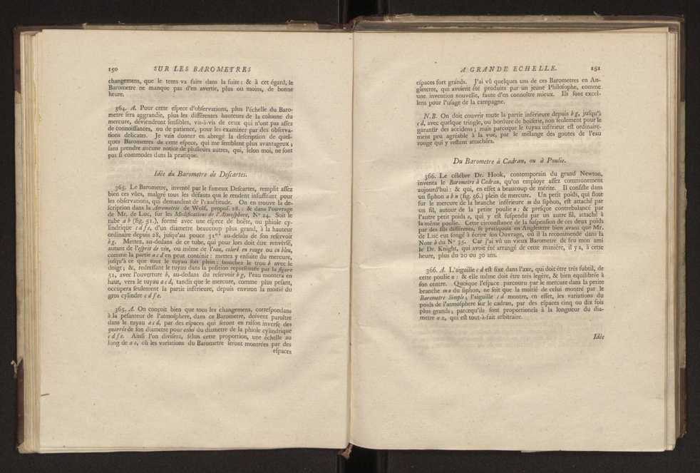 Description et usages des nouveaux barometres, pour msurer la hauteur des montagnes et la profondeur des mines, appartenants aux collections d'instrumens d'astronomie et de physique, faits  Londres en 1778 et 1779, par ordre de la cour d'Espagne, avec un prcis des barometres  grande chelle, et d'un mtorographe constant 38