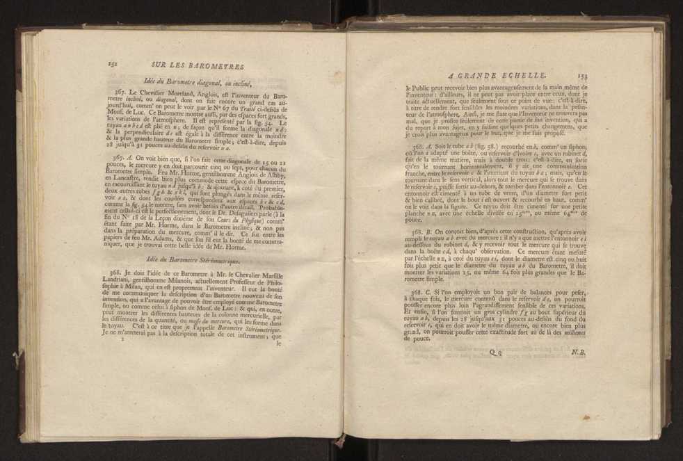 Description et usages des nouveaux barometres, pour msurer la hauteur des montagnes et la profondeur des mines, appartenants aux collections d'instrumens d'astronomie et de physique, faits  Londres en 1778 et 1779, par ordre de la cour d'Espagne, avec un prcis des barometres  grande chelle, et d'un mtorographe constant 39