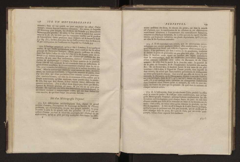 Description et usages des nouveaux barometres, pour msurer la hauteur des montagnes et la profondeur des mines, appartenants aux collections d'instrumens d'astronomie et de physique, faits  Londres en 1778 et 1779, par ordre de la cour d'Espagne, avec un prcis des barometres  grande chelle, et d'un mtorographe constant 42