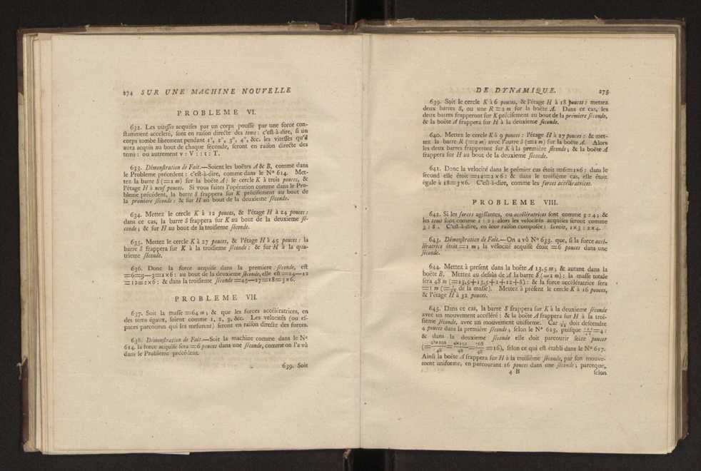 Description d'une machine nouvelle de dynamique, invente par Mr. G. Atwood... on rend trs aisment sensibles les loix du mouvement des corps en ligne droite, et en rotation, les velocits communiques par le choc des corps elastiques et non-elastiques, la resistance des fluides, etc. : avec un prcis des expriences rlatives  la premiere espece de mouvement, et la maniere de les executer, etc., dans une lettre adresse  Monsieur Volta 11