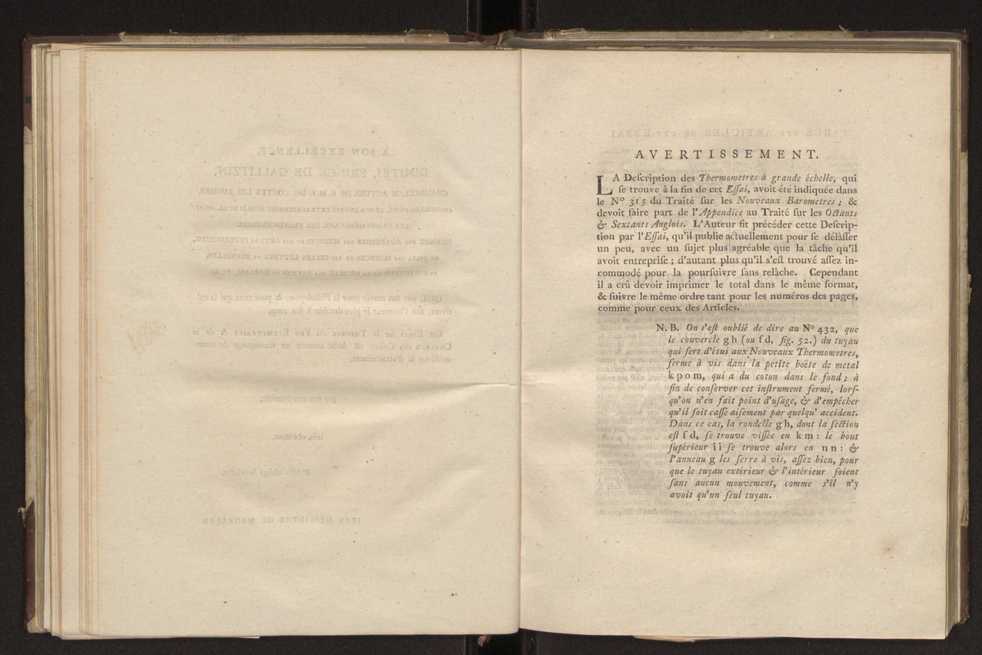 Essai sur la nouvelle thorie du feu lmentaire, et de la chaleur des corps : avec la description des nouveaux thermometres, destins particulierement aux observations sur ce sujet 3