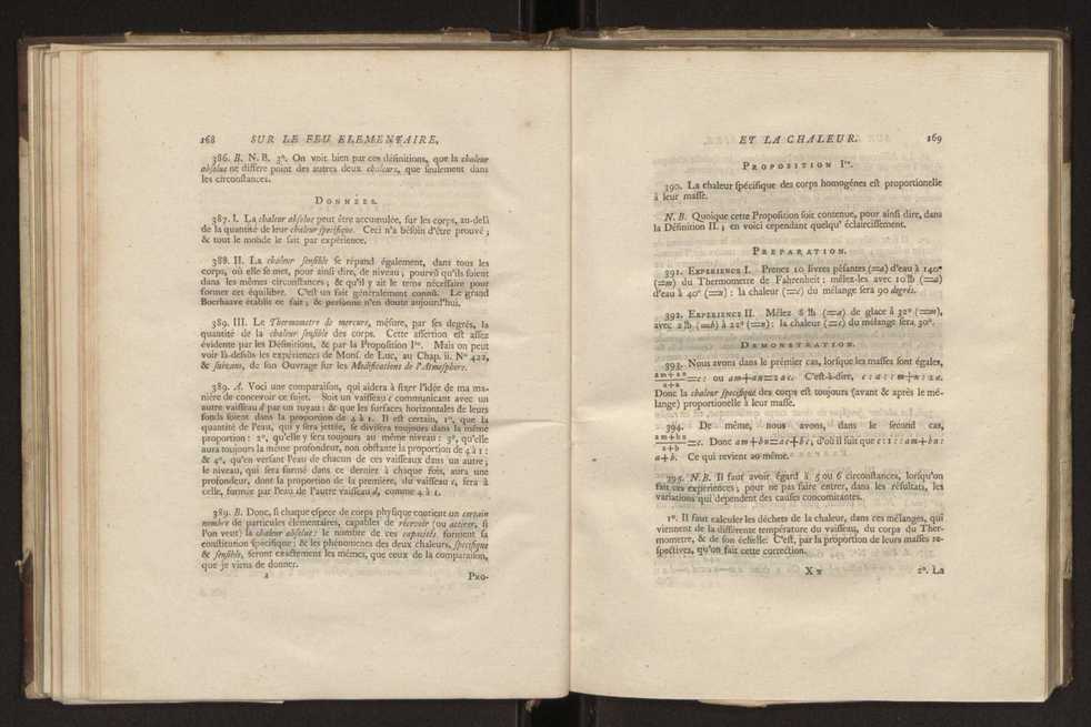 Essai sur la nouvelle thorie du feu lmentaire, et de la chaleur des corps : avec la description des nouveaux thermometres, destins particulierement aux observations sur ce sujet 6