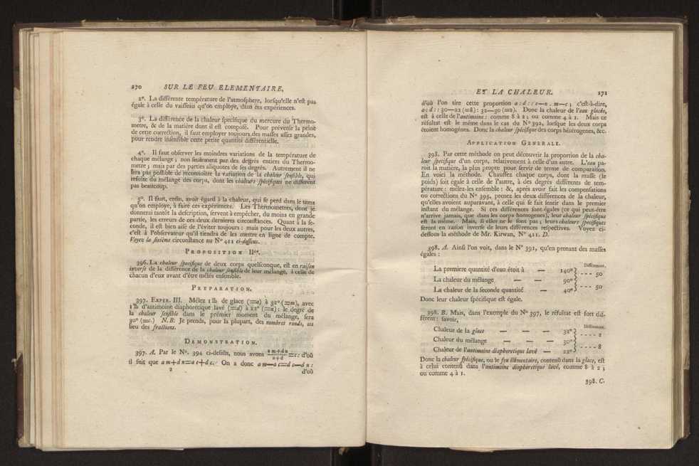 Essai sur la nouvelle thorie du feu lmentaire, et de la chaleur des corps : avec la description des nouveaux thermometres, destins particulierement aux observations sur ce sujet 7