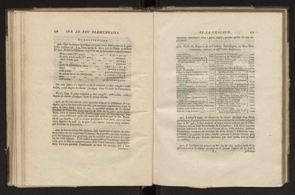 Essai sur la nouvelle thorie du feu lmentaire, et de la chaleur des corps : avec la description des nouveaux thermometres, destins particulierement aux observations sur ce sujet 10